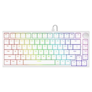 SAVIO SAVIO KLAWIATURA MECHANICZNA ASTRAL WHITE OUTEMU WHITE JADE RGB