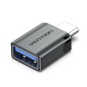 Vention Adapter OTG USB 3.0 Vention USB-C do USB-A szary ze stopu aluminium