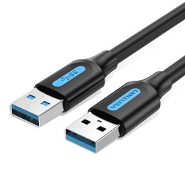 Vention Kabel USB-A do USB-A Vention 0.5m czarny