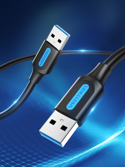 Vention Kabel USB-A do USB-A Vention 0.5m czarny