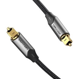 Vention Kabel audio optyczny Vention w oplocie z aluminiowym złączem 3m