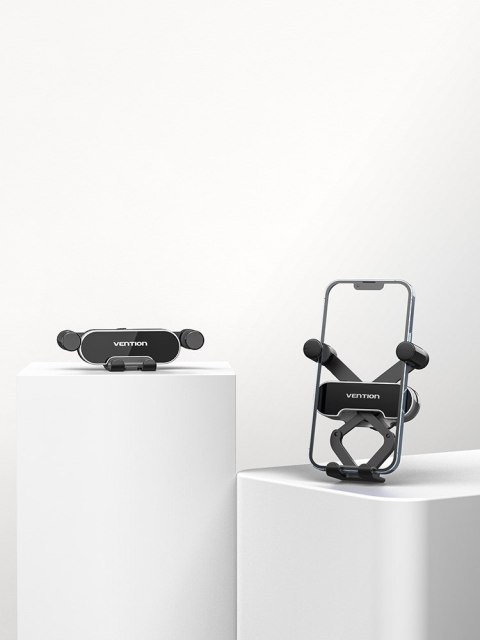 Vention Uchwyt samochodowy do telefonu Vention 4.7 do 7.2 cala czarny