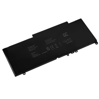Green Cell GREEN CELL BATERIA DE102V3 G5M10 0WYJC2 DO DELL LATITUDE E5250 E5450 E5550 6200MAH 7.6V