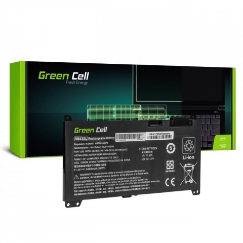 Green Cell GREEN CELL BATERIA HP183 RR03XL DO HP PROBOOK 430 G4 G5 440 G4 G5 450 G4 G5 455 G4 G5 470 G4 G5 3400MAH 11.4V