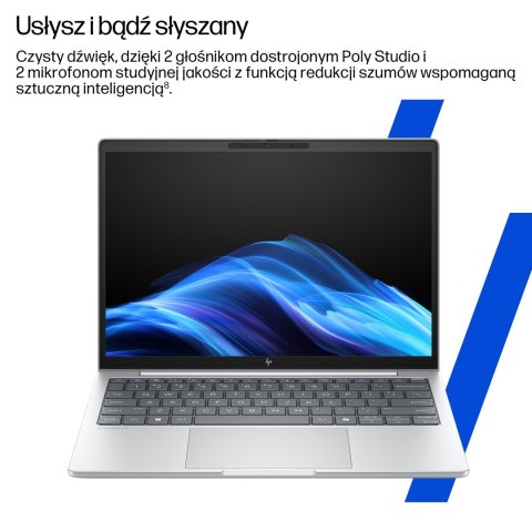 Hewlett-Packard HP EliteBook G8 Ultra 7 255U 16"WUXGA IPS 400nits AG 32GB DDR5 5600 SSD1TB Arc Cam IR 5 Mpx AI 62Wh W11Pro Glacier Silver 3Y OnS