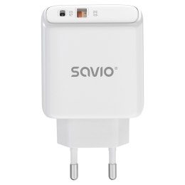 SAVIO SAVIO ŁADOWARKA SIECIOWA 20W QUICK CHARGE POWER DELIVERY 3.0 LA-12