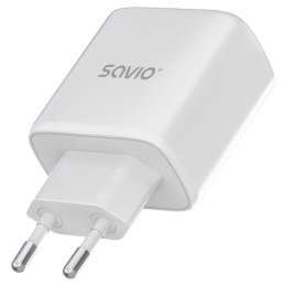 SAVIO SAVIO ŁADOWARKA SIECIOWA 20W QUICK CHARGE POWER DELIVERY 3.0 LA-12