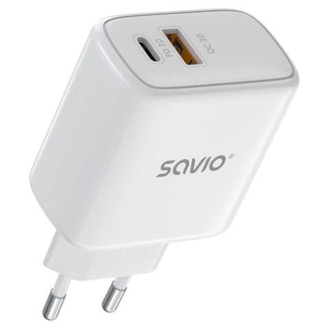 SAVIO SAVIO ŁADOWARKA SIECIOWA 20W QUICK CHARGE POWER DELIVERY 3.0 LA-12