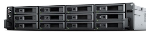Synology NAS Synology RS2423RP+; 2U RACK; 12x (3.5" SATA HDD/2.5" SATA HDD); AMD Ryzen V1780B; 8 GB DDR4 ECC UDIMM (max. 32GB), 2x 1GbE R