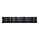 Synology NAS Synology RS2423RP+; 2U RACK; 12x (3.5" SATA HDD/2.5" SATA HDD); AMD Ryzen V1780B; 8 GB DDR4 ECC UDIMM (max. 32GB), 2x 1GbE R
