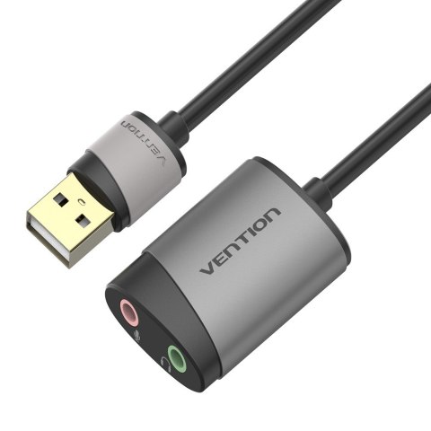 Vention Zewnętrzna karta dźwiękowa USB Vention 0,15m