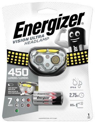 ENERGIZER ENERGIZER LATARKA CZOŁOWA HEADLIGHT VISION ULTRA HEADLIGHT 3AAA 450 lm