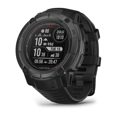 Garmin Zegarek Garmin Instinct 2X Solar Tactical Edition Black
