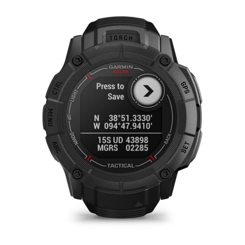 Garmin Zegarek Garmin Instinct 2X Solar Tactical Edition Black
