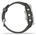 Garmin Zegarek sportowy Garmin Fenix 7S Pro Solar Silver SS Grapphite
