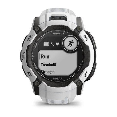 Garmin Zegarek sportowy Garmin Instinct 2X Solar 50mm Biały