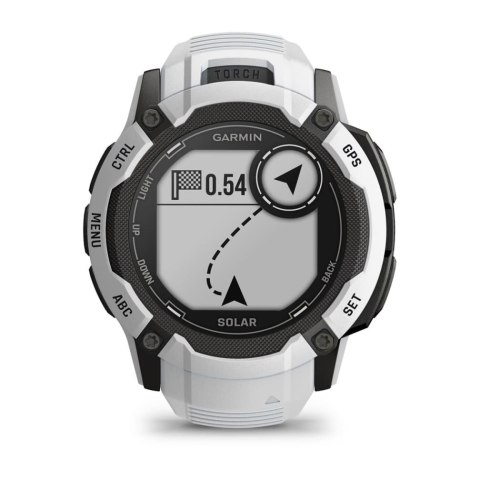 Garmin Zegarek sportowy Garmin Instinct 2X Solar 50mm Biały