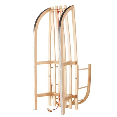 GreenBlue GREENBLUE SANKI DREWNIANE KLASYCZNE Z OPARCIEM GB136