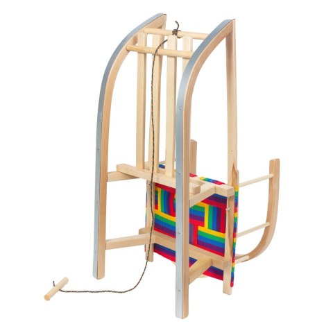 GreenBlue GREENBLUE SANKI DREWNIANE, OPARCIE, MATERIAŁOWE SIEDZISKO, DO 100 KG GB154