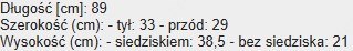 GreenBlue GREENBLUE SANKI ZE ZDEJMOWANYM OPARCIEM, TAPICERKĄ TKANINOWĄ I LINĄ CIĄGNĄCĄ GB138
