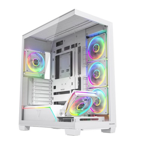 MODECOM MODECOM OBUDOWA VOLCANO STELLAR PLUS ARGB MIDI 5F WHITE