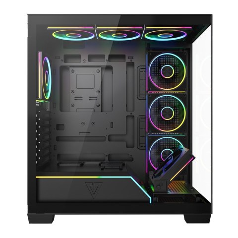 MODECOM MODECOM OBUDOWA VOLCANO STELLAR PLUS ARGB MIDI 8F BLACK