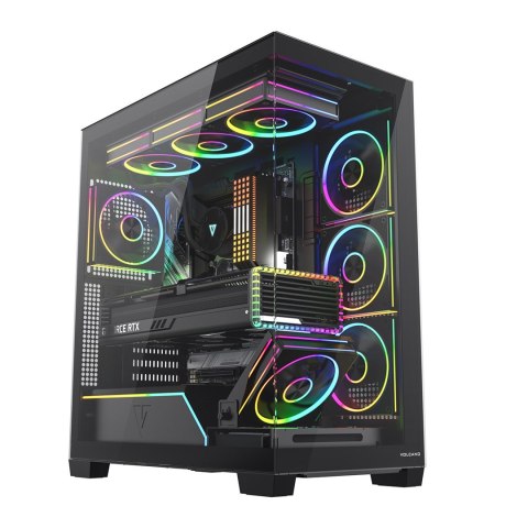 MODECOM MODECOM OBUDOWA VOLCANO STELLAR PLUS ARGB MIDI 8F BLACK