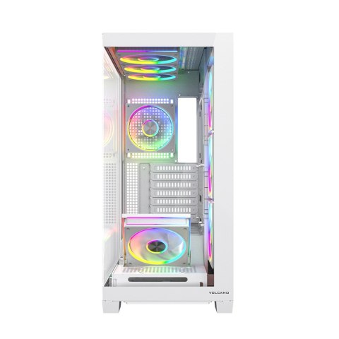 MODECOM MODECOM OBUDOWA VOLCANO STELLAR PLUS ARGB MIDI 8F WHITE