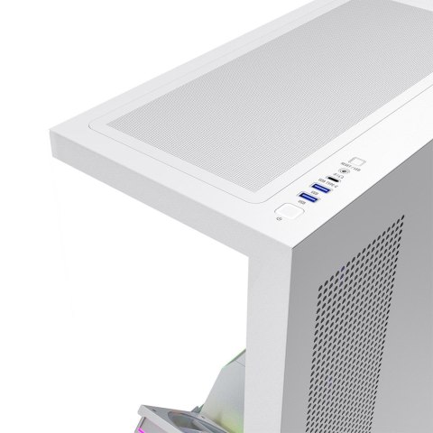 MODECOM MODECOM OBUDOWA VOLCANO STELLAR PLUS ARGB MIDI 8F WHITE