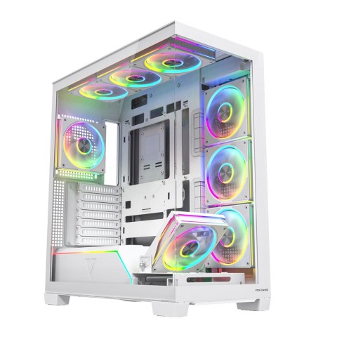 MODECOM MODECOM OBUDOWA VOLCANO STELLAR PLUS ARGB MIDI 8F WHITE