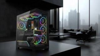 MODECOM MODECOM OBUDOWA VOLCANO STELLAR PLUS MIDI CZARNA