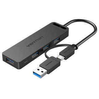 Vention Hub 5w1 USB 3.0 Vention z adapterem USB-C do USB-A