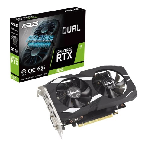 ASUS Karta graficzna ASUS Dual GeForce RTX 3050 OC 6GB