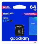 GoodRam Karta pamięci GoodRam M1AA-0640R12 (64GB; Class 10; + adapter)