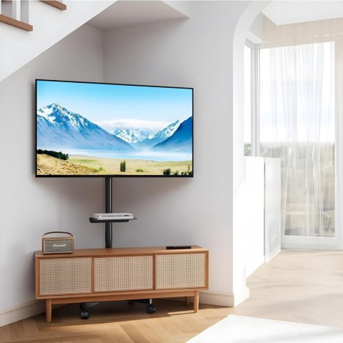 MONTIS MONTIS MOBILNY UCHWYT DO TELEWIZORA 23"-60" MT191 ATLAS / CZARNY / VESA 400X400