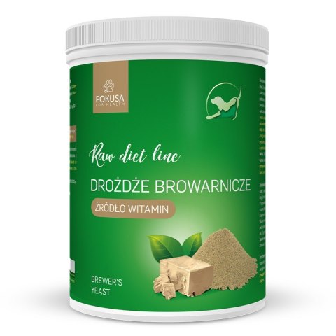 POKUSA Pokusa Raw Diet Line Drożdże browarnicze 1000g