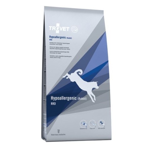 TROVET Trovet RRD Hypoallergenic Rich in Rabbit sucha karma dla psa 10kg (WYPRZEDAŻ)