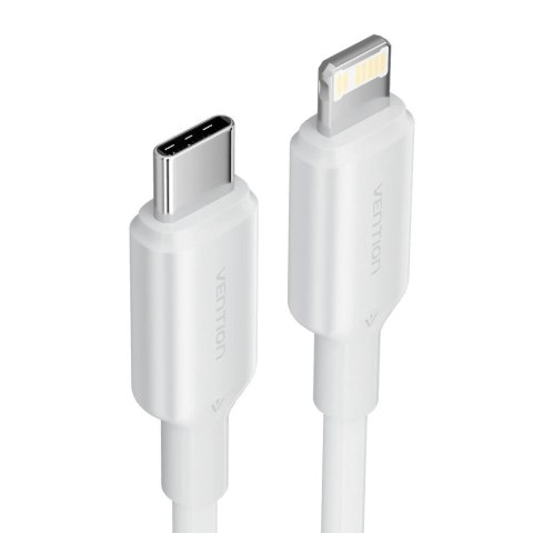 Vention Kabel USB-C do Lightning 3A 480Mbps 1m biały