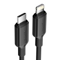 Vention Kabel USB-C do Lightning 3A 480Mbps 1m czarny