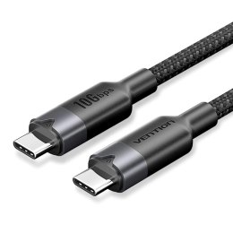 Vention Kabel USB-C do USB-C Vention USB 3.2 5A 10Gbps 1m czarny