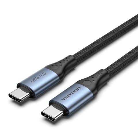 Vention Kabel USB-C do USB-C Vention USB 4.0 5A 40Gbps w oplocie 1m