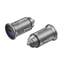 Vention Ładowarka samochodowa Vention USB-A USB-C 30W PD