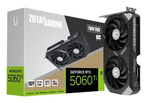 ZOTAC Karta graficzna ZOTAC GAMING GeForce RTX 5060 Ti Twin Edge OC 16GB