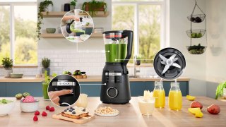BOSCH Blender kielichowy Bosch MMB6652B Serie 6 VitaPower (1800W; czarny)
