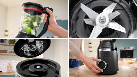 BOSCH Blender kielichowy Bosch MMB6652B Serie 6 VitaPower (1800W; czarny)