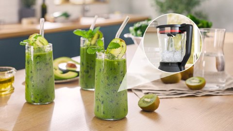 BOSCH Blender kielichowy Bosch MMB6652B Serie 6 VitaPower (1800W; czarny)