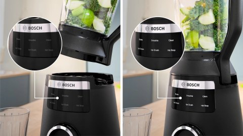 BOSCH Blender kielichowy Bosch MMB6652B Serie 6 VitaPower (1800W; czarny)