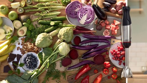 BOSCH Blender ręczny Bosch MSM6M621 Serie 6 ErgoMaster (1000W; czarny)