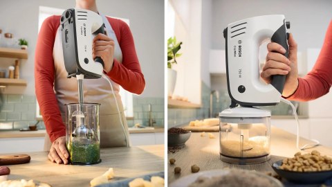 BOSCH Mikser z misą Bosch ErgoMixx MFQ37490 (750W; biały)