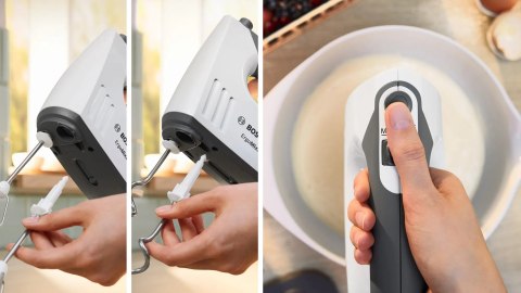 BOSCH Mikser z misą Bosch ErgoMixx MFQ37490 (750W; biały)